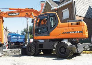 व्हील एक्सकेवेटर Doosan DX 190 W