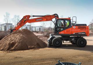 व्हील एक्सकेवेटर Doosan DX190W-3