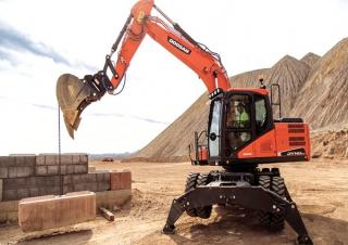 व्हील एक्सकेवेटर Doosan DX140W-5