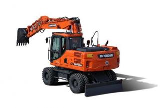 व्हील एक्सकेवेटर Doosan DX160W-3