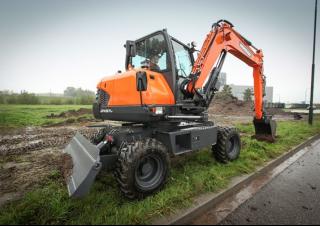 व्हील एक्सकेवेटर Doosan DX57W-5