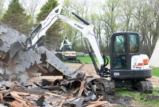 मिनी एक्सकेवेटर Bobcat E55
