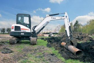 मिनी एक्सकेवेटर Bobcat E55