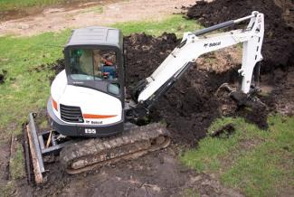 मिनी एक्सकेवेटर Bobcat E55W