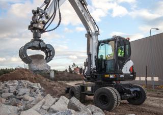 व्हील एक्सकेवेटर Bobcat E57W