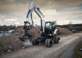 व्हील एक्सकेवेटर Bobcat E57W