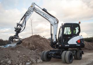 व्हील एक्सकेवेटर Bobcat E57W