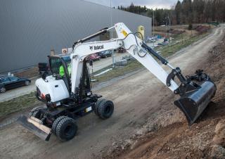 व्हील एक्सकेवेटर Bobcat E57W