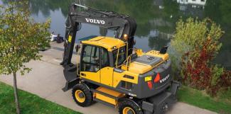 व्हील एक्सकेवेटर Volvo EW140D