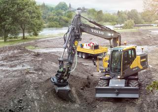 व्हील एक्सकेवेटर Volvo EW160E