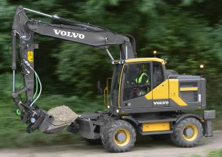व्हील एक्सकेवेटर Volvo EW160E