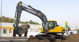 व्हील एक्सकेवेटर Volvo EW180C