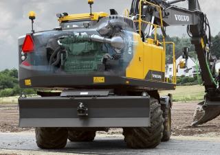 व्हील एक्सकेवेटर Volvo EW180E