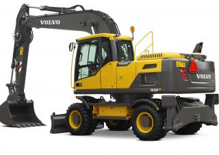 व्हील एक्सकेवेटर Volvo EW210D
