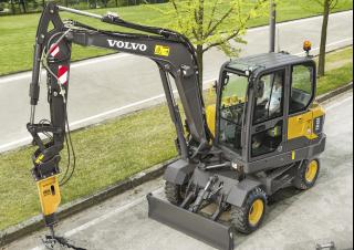व्हील एक्सकेवेटर Volvo EW60E 