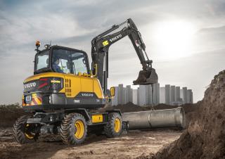 व्हील एक्सकेवेटर Volvo EW60E 