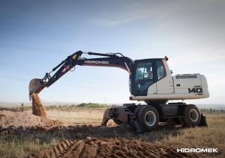 व्हील एक्सकेवेटर Hidromek HMK 140 W