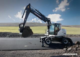 व्हील एक्सकेवेटर Hidromek HMK 140 W