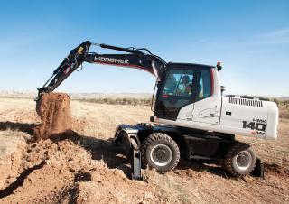 व्हील एक्सकेवेटर Hidromek HMK 140 W