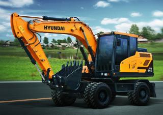 व्हील एक्सकेवेटर Hyundai HW140