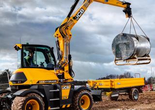 व्हील एक्सकेवेटर JCB Hydradig 110W