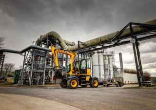 व्हील एक्सकेवेटर JCB Hydradig 110W