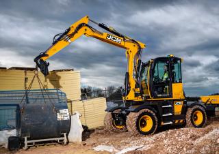 व्हील एक्सकेवेटर JCB Hydradig 110W