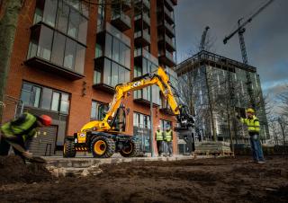व्हील एक्सकेवेटर JCB Hydradig 110W