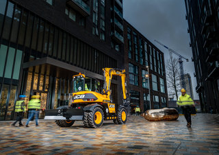 व्हील एक्सकेवेटर JCB Hydradig 110W