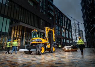 व्हील एक्सकेवेटर JCB Hydradig 110W