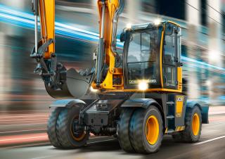 व्हील एक्सकेवेटर JCB Hydradig 110W