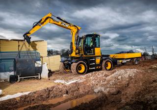व्हील एक्सकेवेटर JCB Hydradig 110W