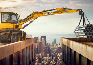 व्हील एक्सकेवेटर JCB Hydradig 110W