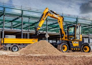 व्हील एक्सकेवेटर JCB Hydradig 110W