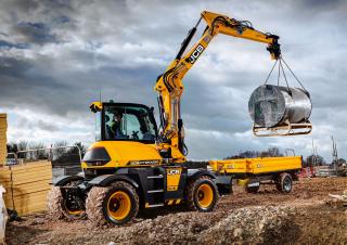 व्हील एक्सकेवेटर JCB Hydradig 110W