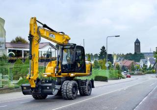 व्हील एक्सकेवेटर JCB JS145W