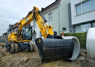 व्हील एक्सकेवेटर JCB JS145W