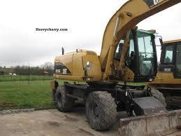 व्हील एक्सकेवेटर Caterpillar M 316 C Mono