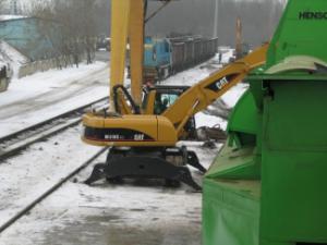 व्हील एक्सकेवेटर Caterpillar M 318 C MH