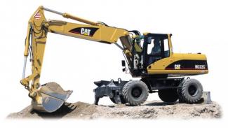 व्हील एक्सकेवेटर Caterpillar M 322 C Mono