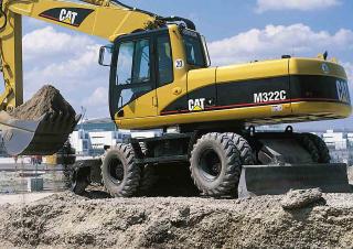 व्हील एक्सकेवेटर Caterpillar M 322 C VAH