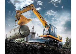व्हील एक्सकेवेटर Caterpillar M317D2