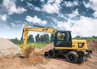 व्हील एक्सकेवेटर Caterpillar M317D2