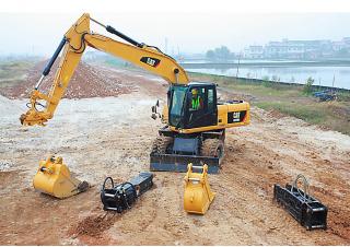 व्हील एक्सकेवेटर Caterpillar M320D2