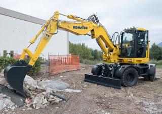 व्हील एक्सकेवेटर Komatsu PW118MR-11