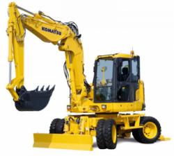 व्हील एक्सकेवेटर Komatsu PW118MR-8