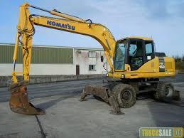 व्हील एक्सकेवेटर Komatsu PW160-7E0