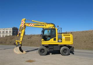 व्हील एक्सकेवेटर Komatsu PW180-10