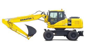 व्हील एक्सकेवेटर Komatsu PW180-7E0