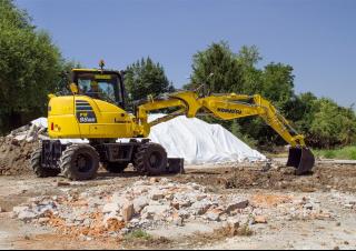 व्हील एक्सकेवेटर Komatsu PW98MR-10